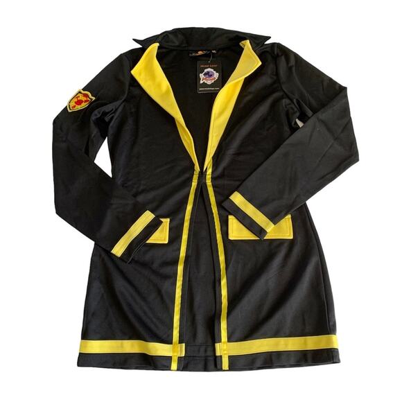 Music Legs Hazardous Fire Chief Adult Women’s Sexy Halloween Costume M/L - Picture 4 of 12